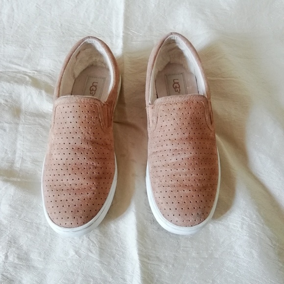 UGG Shoes - Ugg suede leather slip-on sneakers size 7